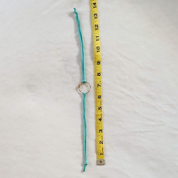 Leather Wrap Guitar String Bracelet - Picture 3 of 3